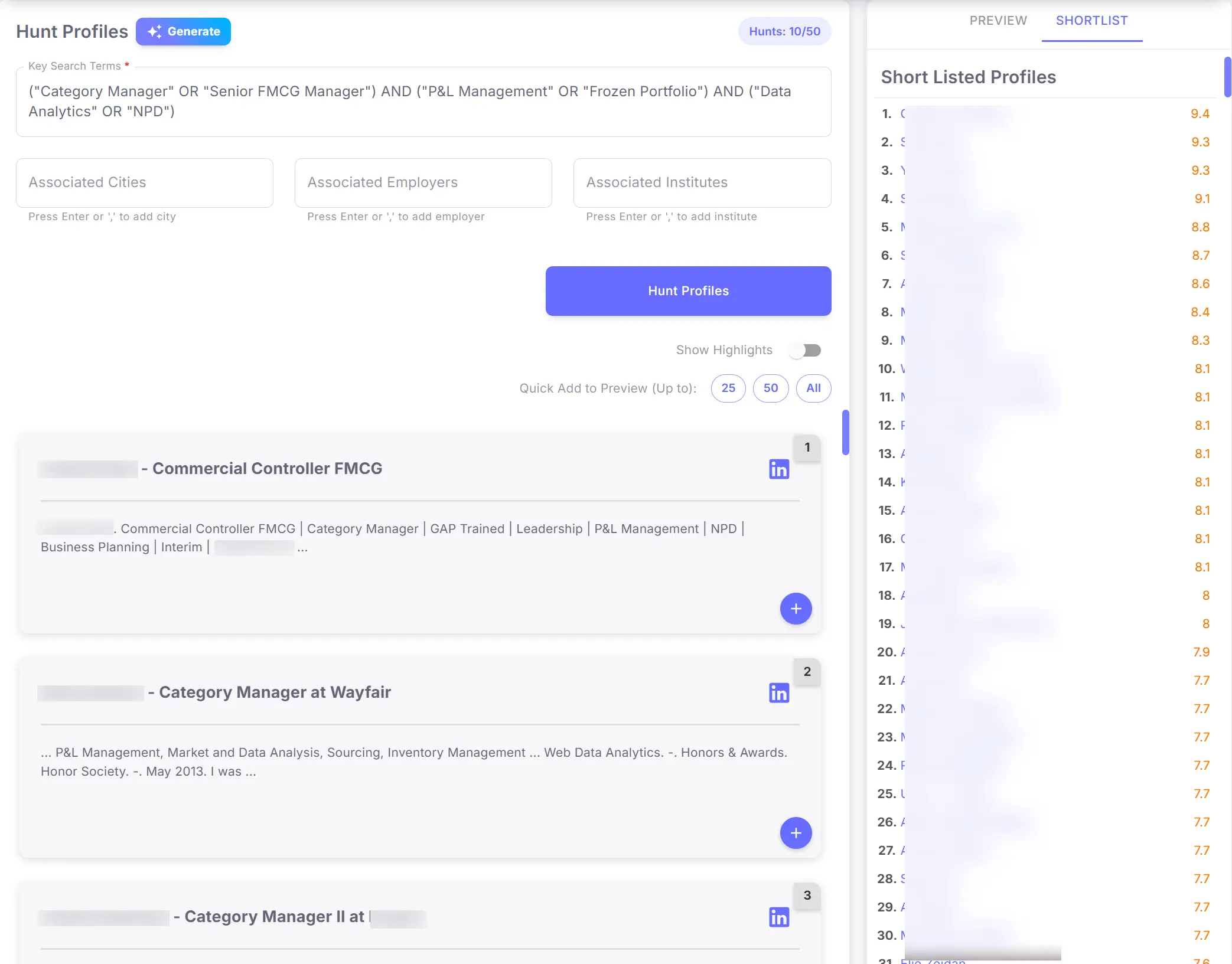 Proactively exploring potential candidates instead of relying only on job ads